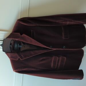 JCrew schoolboy velvet blazer